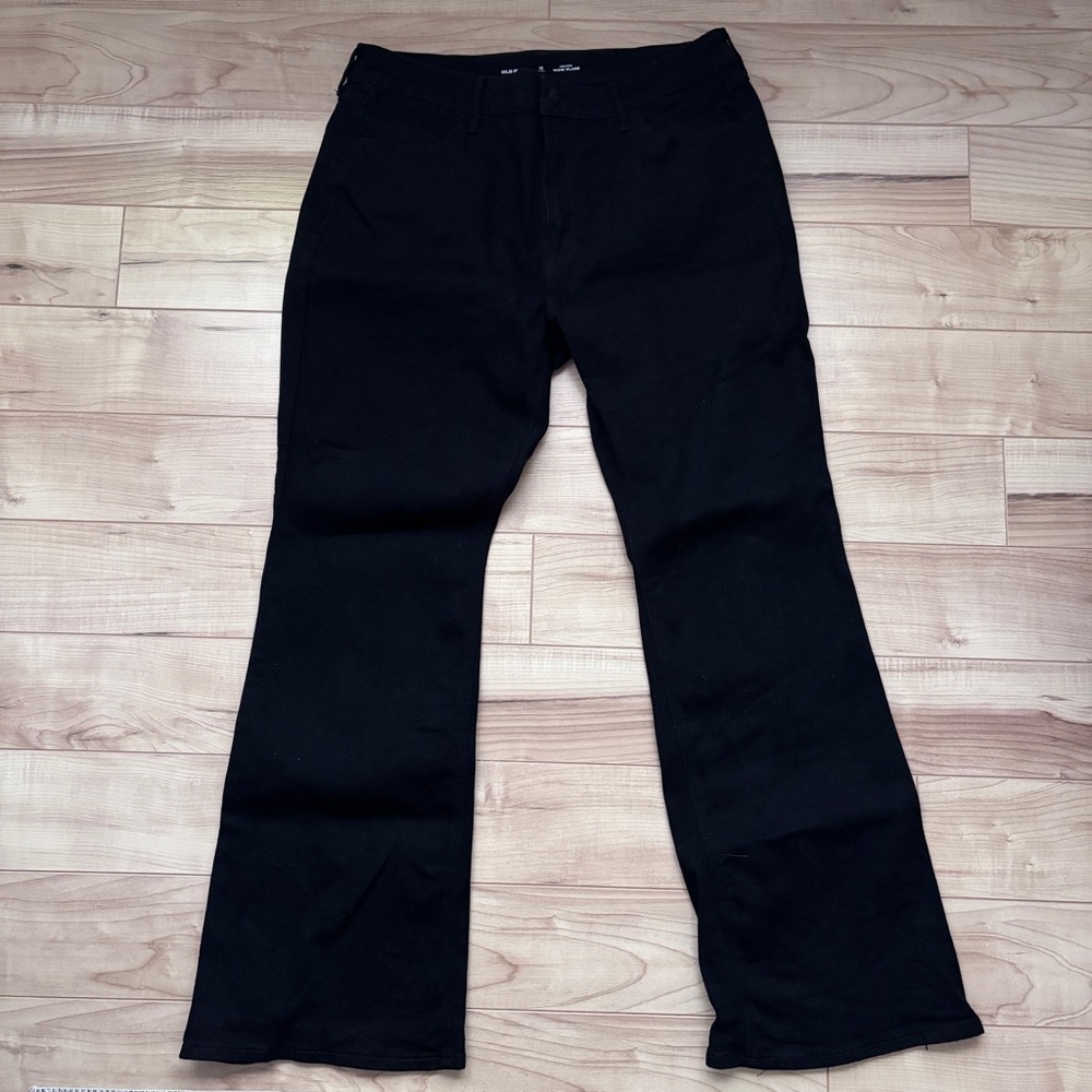 Old Navy 16 Long High-Rise Wow Flare Jeans